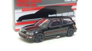 ミニカー Honda Civic EF Black Limited KHMG136 Kaido House LTD 1:64 Honda Civic EF Kaido Works Black