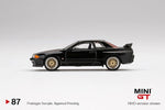 MINI GT 87 Nissan GT-R R32 Black w/ BBS LM Wheel RHD